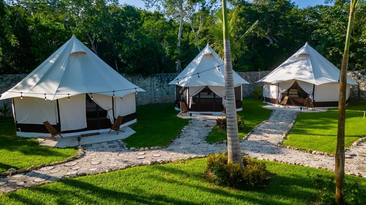 Xakluum Eco Glampings Otel Puerto Morelos