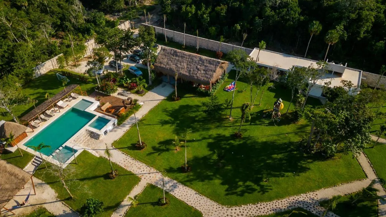 Kamp alanı Xakluum Eco Glampings Otel Puerto Morelos