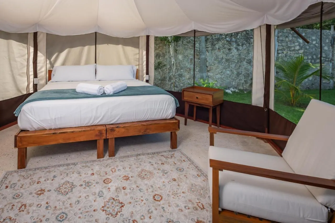 Xakluum Eco Glampings Otel Puerto Morelos Kamp alanı