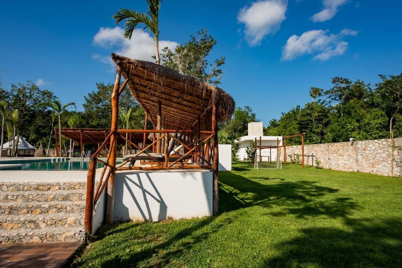 Xakluum Eco Glampings Otel Puerto Morelos Kamp alanı