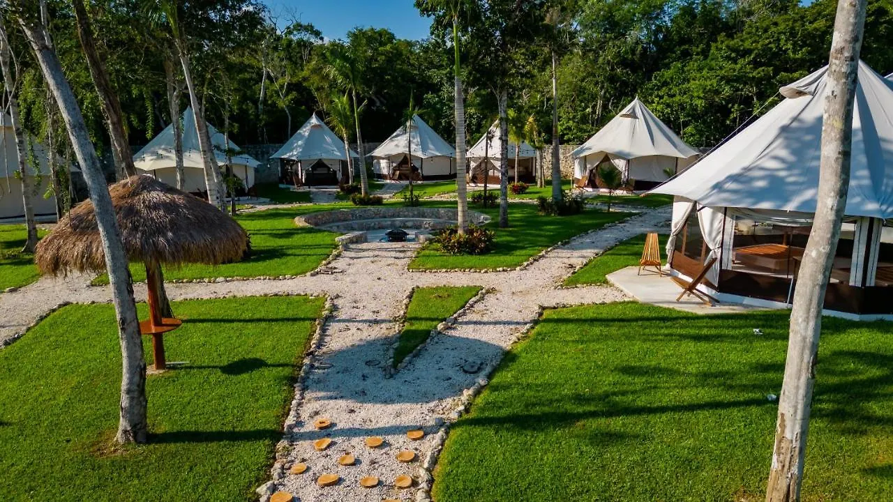 Hotel Xakluum Eco Glampings à Puerto Morelos Camping
