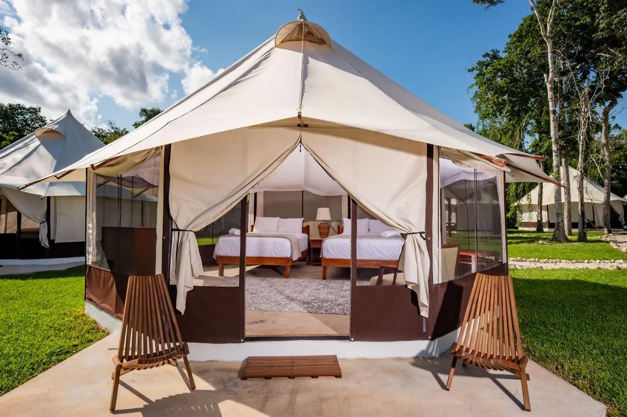 Camping Hotel Xakluum Eco Glampings à Puerto Morelos