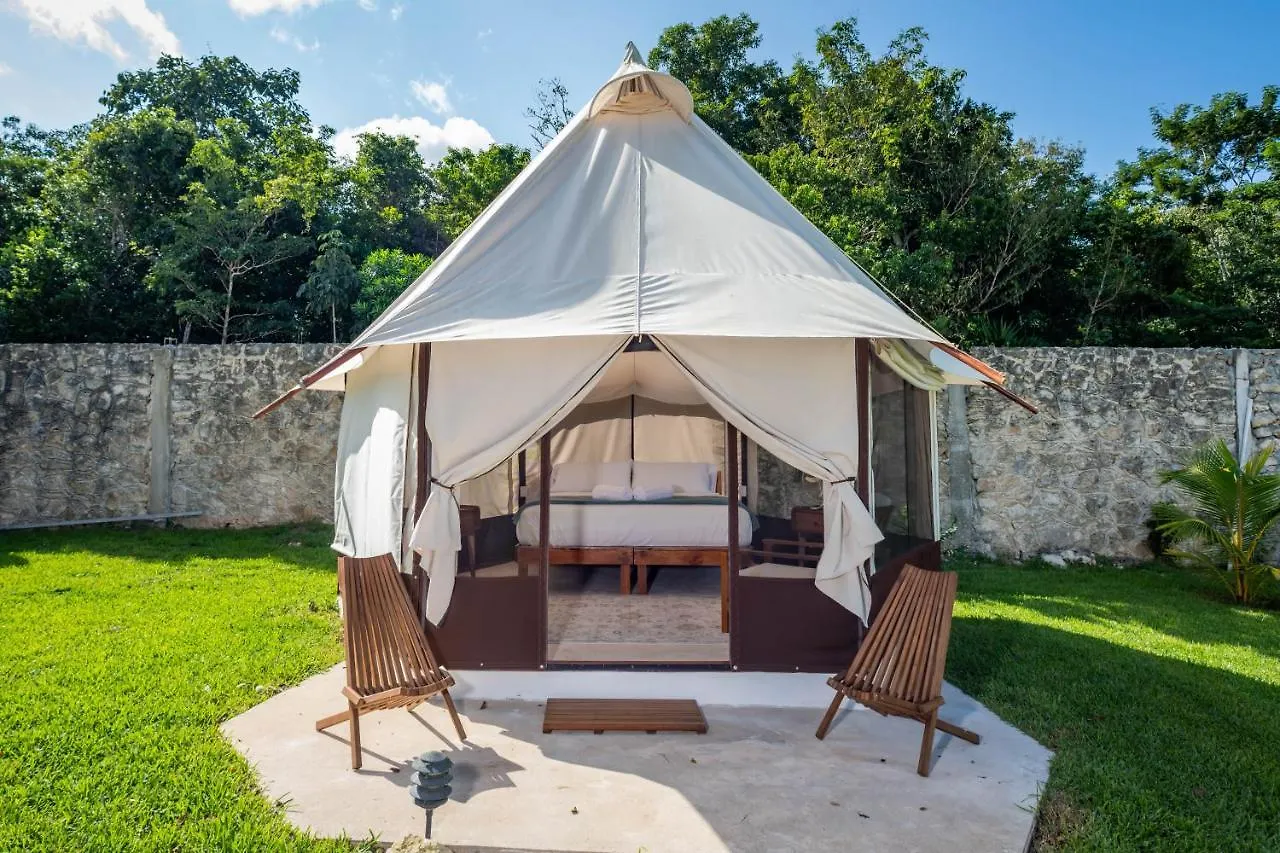 Camping Hotel Xakluum Eco Glampings à Puerto Morelos