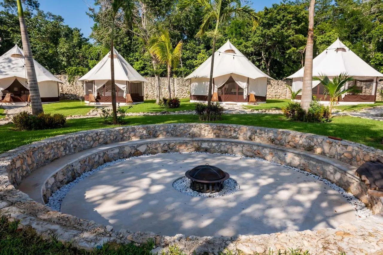 Camping Hotel Xakluum Eco Glampings à Puerto Morelos